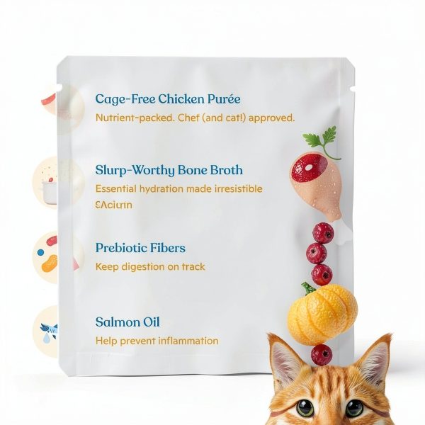 Digestive Support Chicken Puree Meal Topper Made by Nacho 36 Count-3