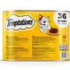 Temptations Bites in Gravy Adult Wet Cat Food Tasty Chicken Entree, Seafood Medley, Backyard Cookout, and Catnip Fever, 3.5 oz. Trays (36 Count, Pack of 1)-1