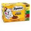 Temptations Bites in Gravy Adult Wet Cat Food Tasty Chicken Entree, Seafood Medley, Backyard Cookout, and Catnip Fever, 3.5 oz. Trays (36 Count, Pack of 1)-2