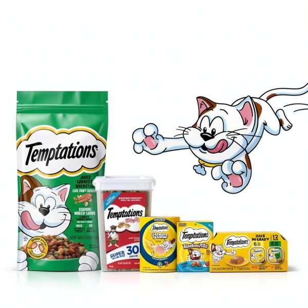 Temptations Bites in Gravy Adult Wet Cat Food Tasty Chicken Entree, Seafood Medley, Backyard Cookout, and Catnip Fever, 3.5 oz. Trays (36 Count, Pack of 1)-5