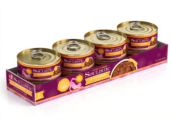 Soulistic Moist and Tender Salmon Dinner in Gravy 5.5oz Can-1