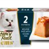 Purina Fancy Feast Gems Pate Mousse Wet Cat Food Ocean Fish 4 oz Pack-0