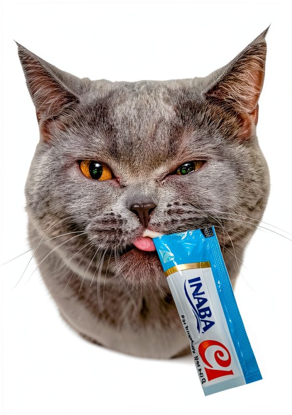 INABA Churu Meal Topper for Cats 0.5 Ounce Tube 2 Flavor Variety Pack-6