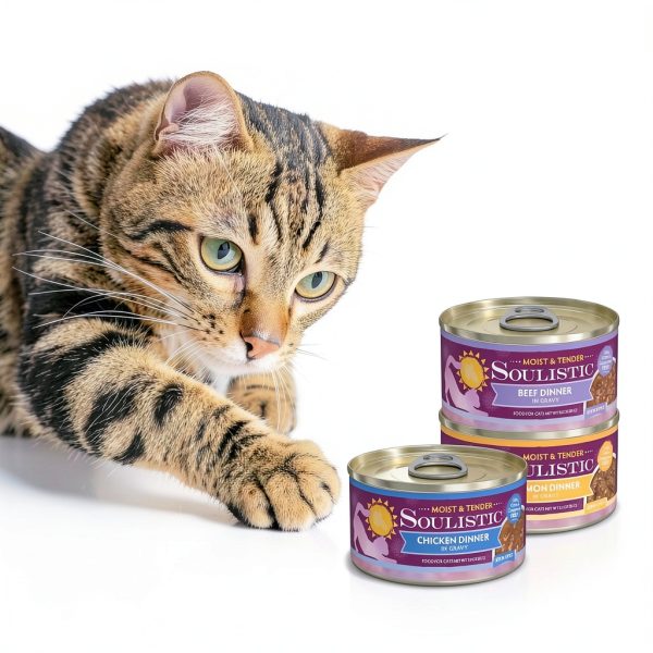 Soulistic Moist and Tender Salmon Dinner in Gravy 5.5oz Can-8