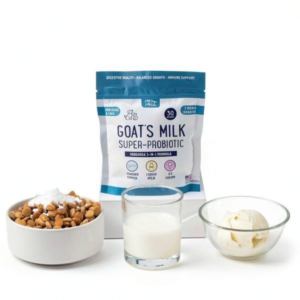 Goats Milk for Dogs Cats Food Topper 3in1 iHeartDogs-3