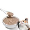 Aurora Pet Pureed Topper Lickable Cat Food 4 Flavors (1.55 oz) Wipes-1